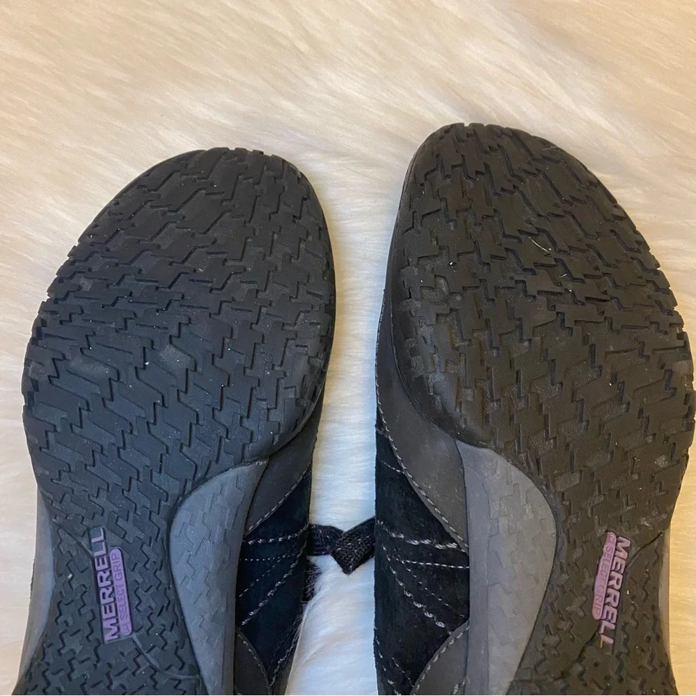 Merrell Black & Purple Sneakers Size 6.5